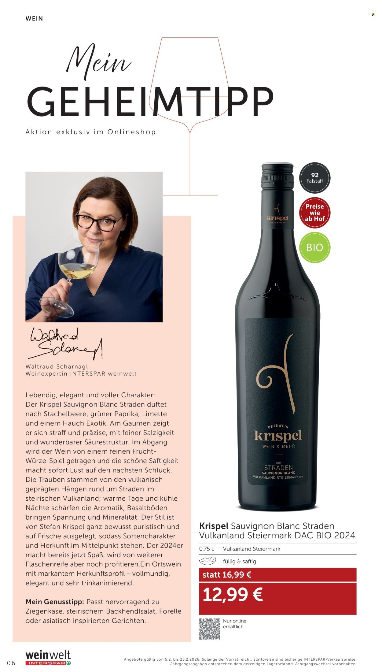INTERSPAR Flugblatt - Weinwelt Bestseller 02 2026