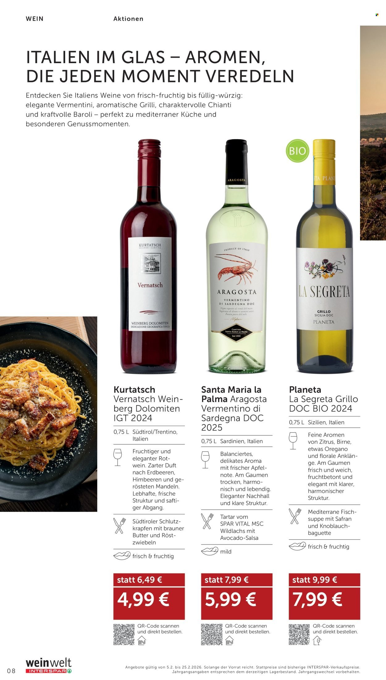 INTERSPAR Flugblatt - Weinwelt Bestseller 02 2026