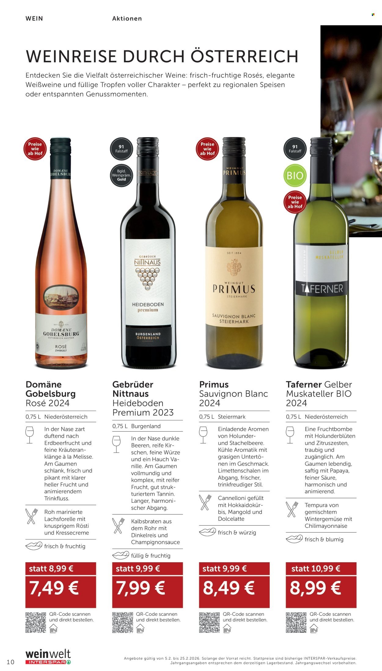 INTERSPAR Flugblatt - Weinwelt Bestseller 02 2026
