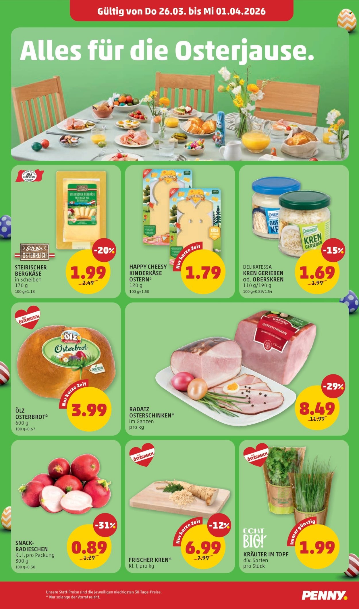 PENNY Flugblatt - Ab Donnerstag, 26.3.2026
