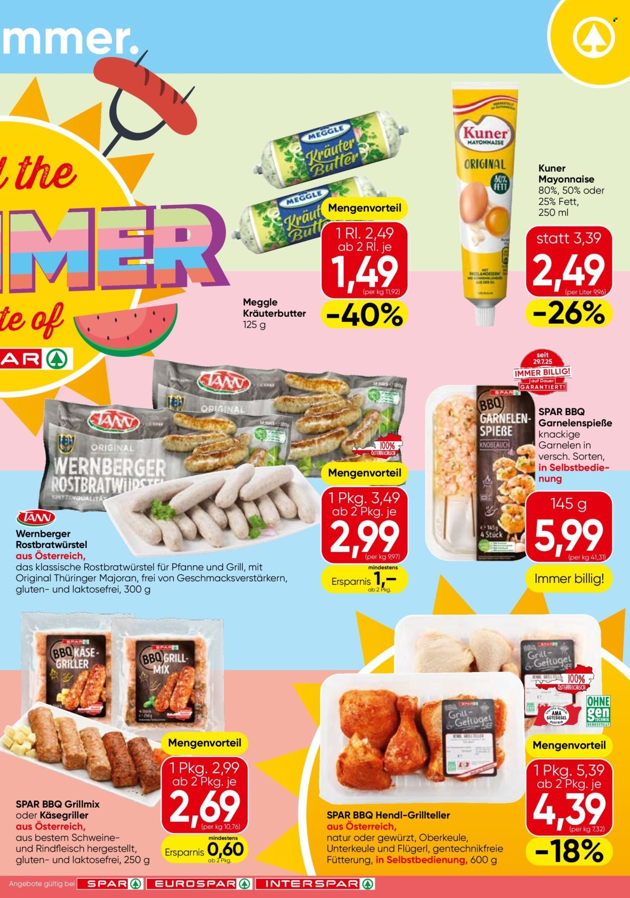 SPAR Flugblatt - Ab Donnerstag, 9.7.2026