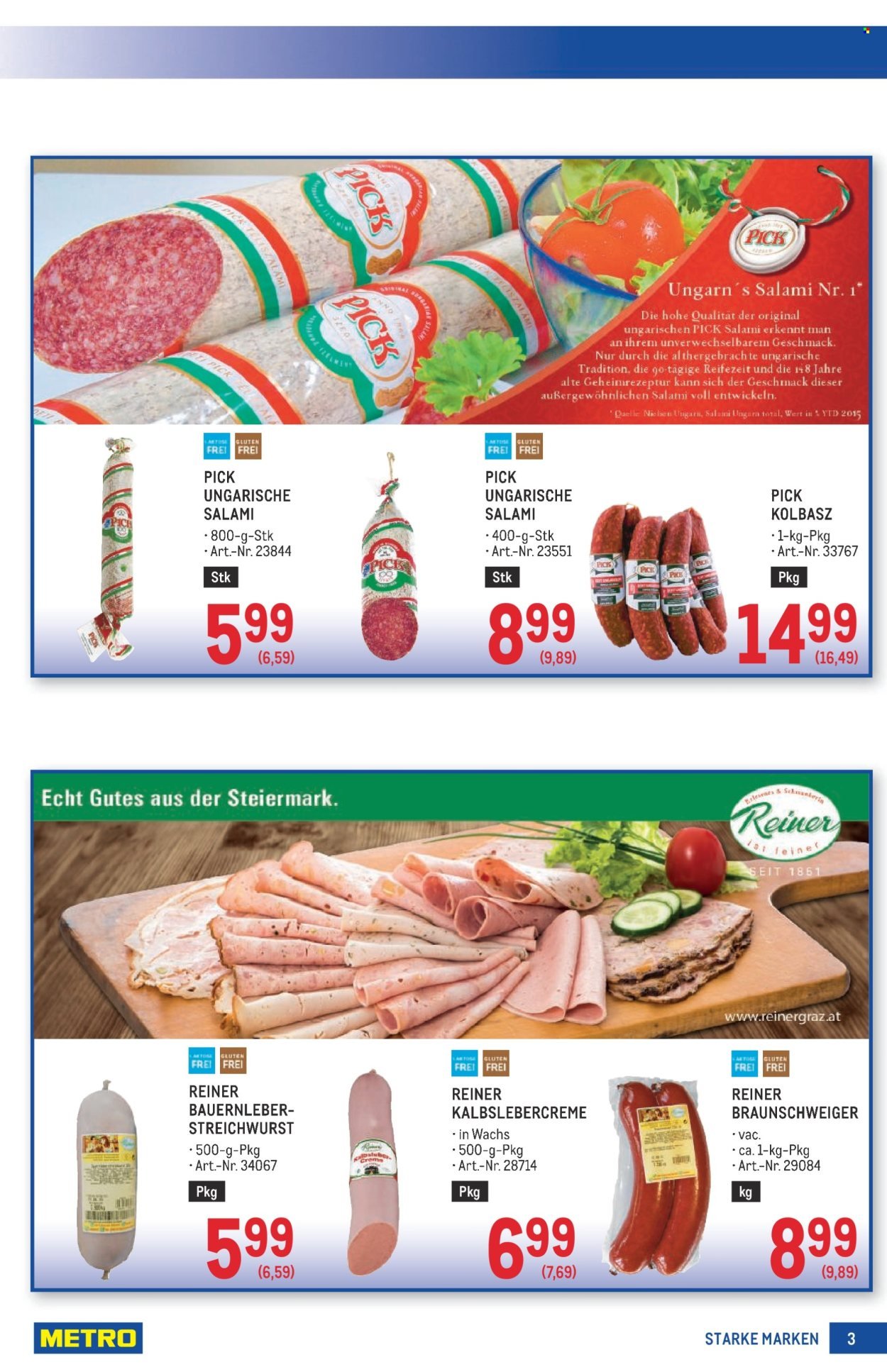 METRO Flugblatt - Starke Marken