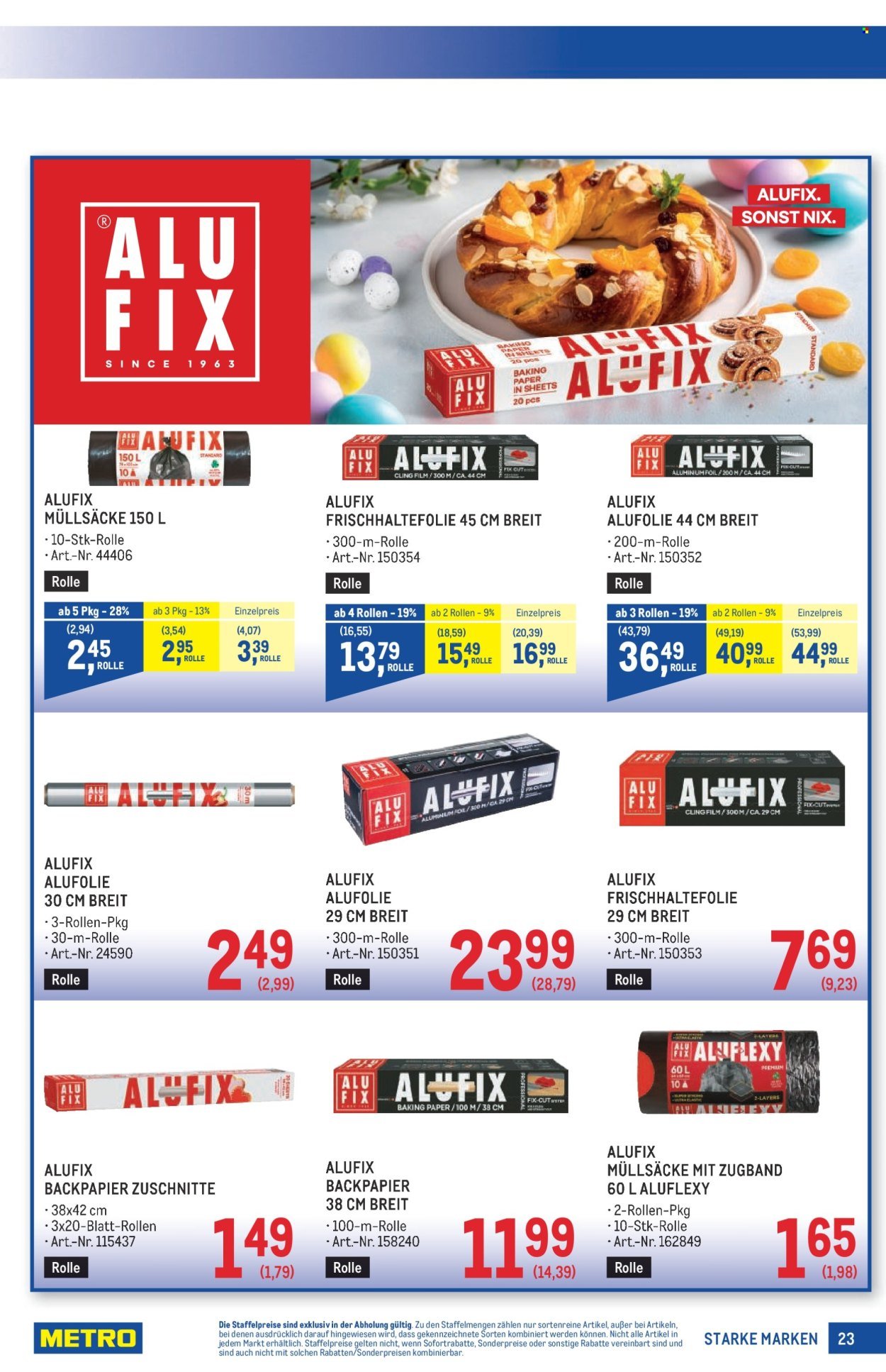 METRO Flugblatt - Starke Marken