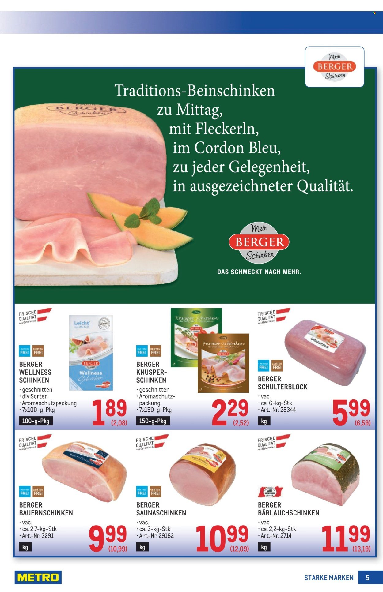 METRO Flugblatt - Starke Marken