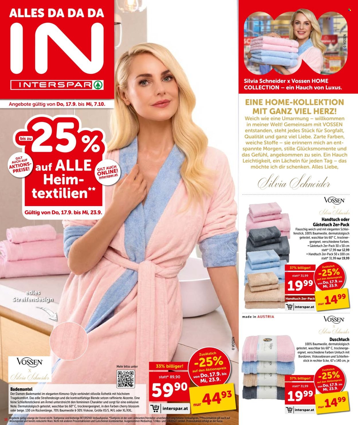 INTERSPAR Flugblatt - Ab Donnerstag, 17.9.2026