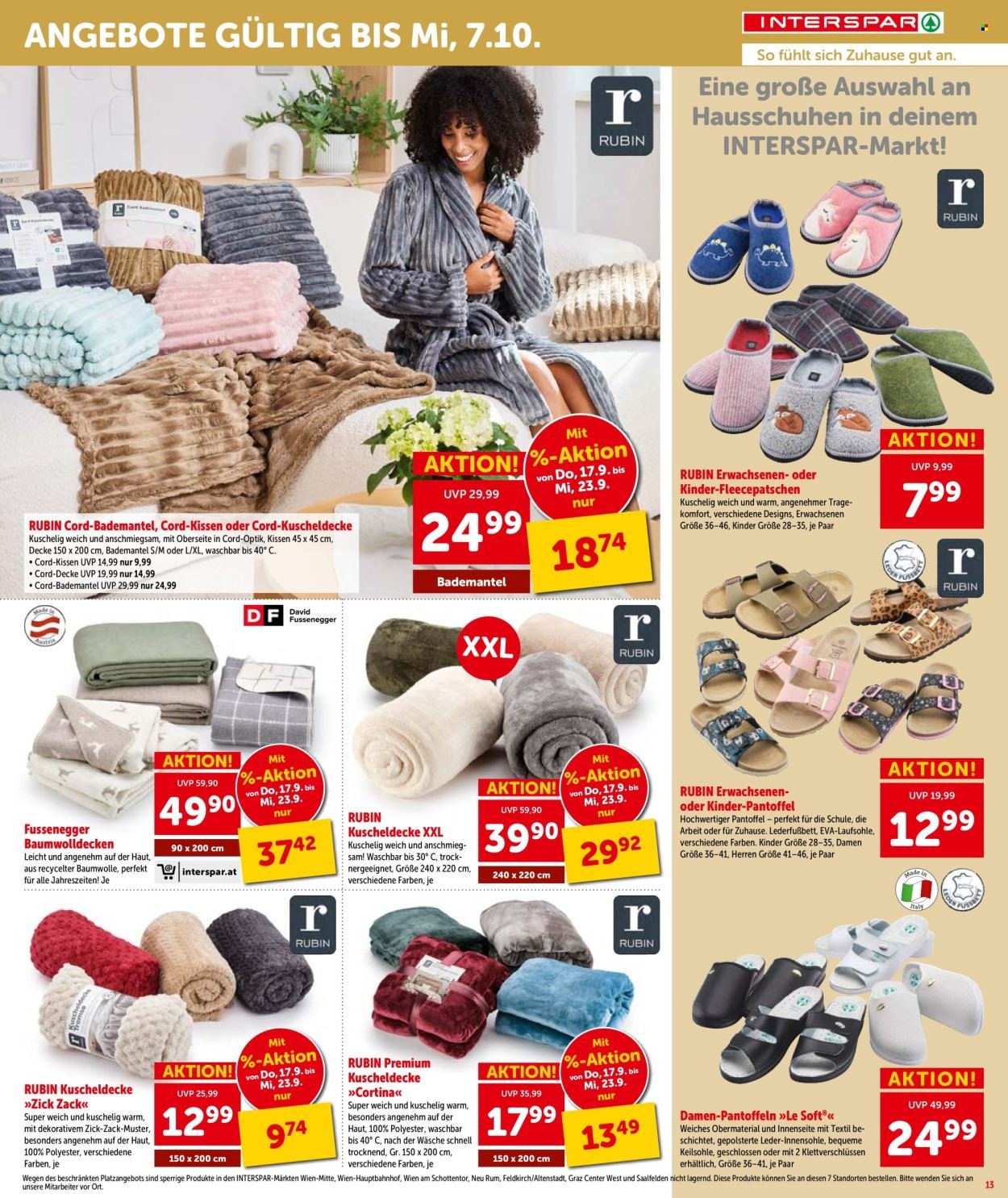 INTERSPAR Flugblatt - Ab Donnerstag, 17.9.2026