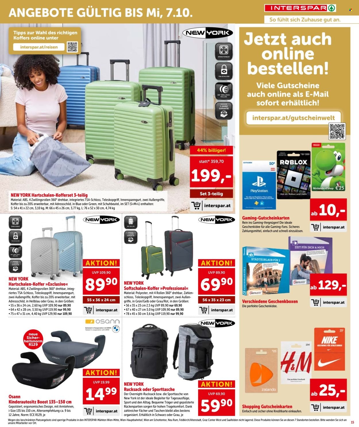 INTERSPAR Flugblatt - Ab Donnerstag, 17.9.2026