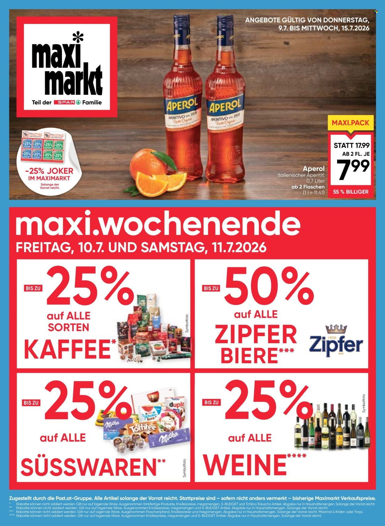 MAXIMARKT Flugblatt - Ab Donnerstag, 9.7.2026