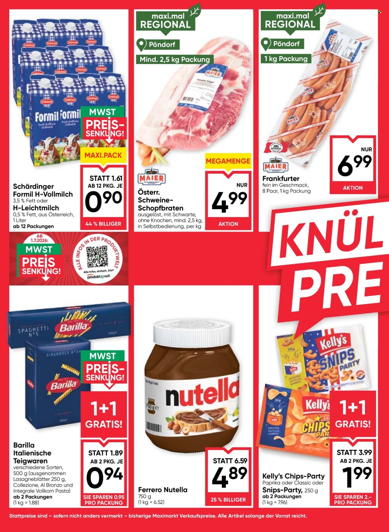 MAXIMARKT Flugblatt - Ab Donnerstag, 9.7.2026