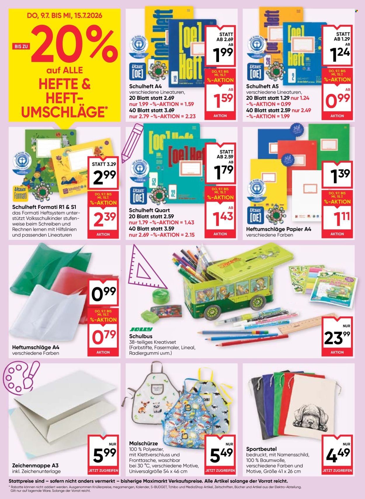 MAXIMARKT Flugblatt - Ab Donnerstag, 9.7.2026