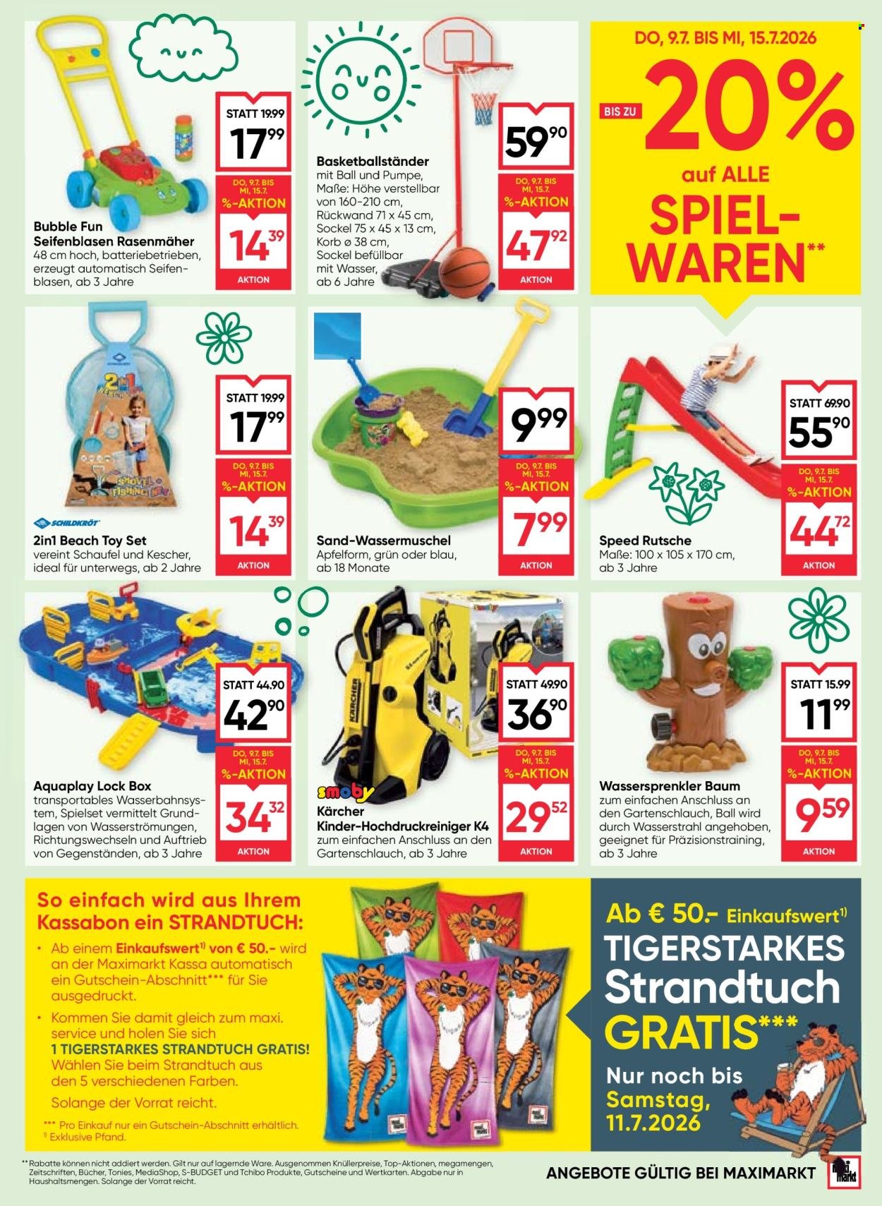 MAXIMARKT Flugblatt - Ab Donnerstag, 9.7.2026