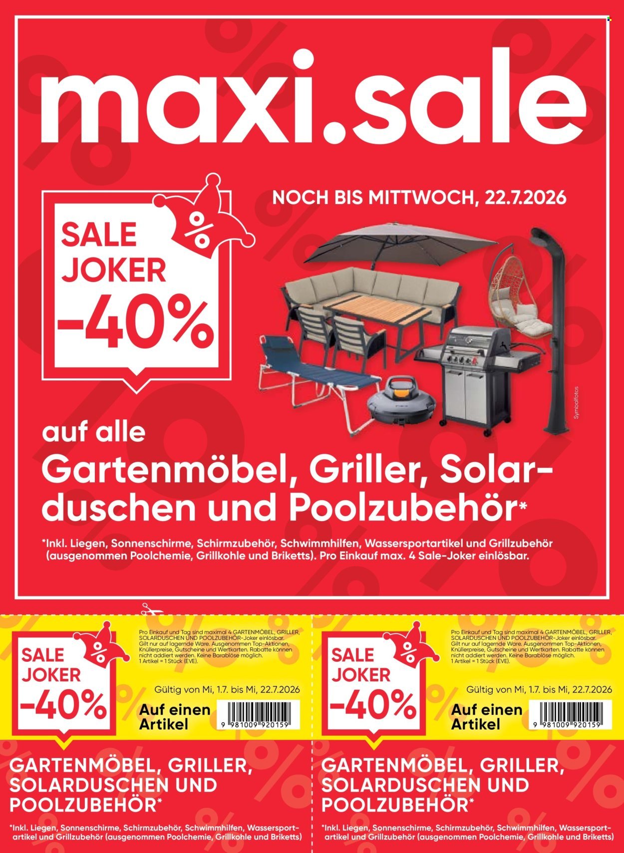 MAXIMARKT Flugblatt - Ab Donnerstag, 9.7.2026