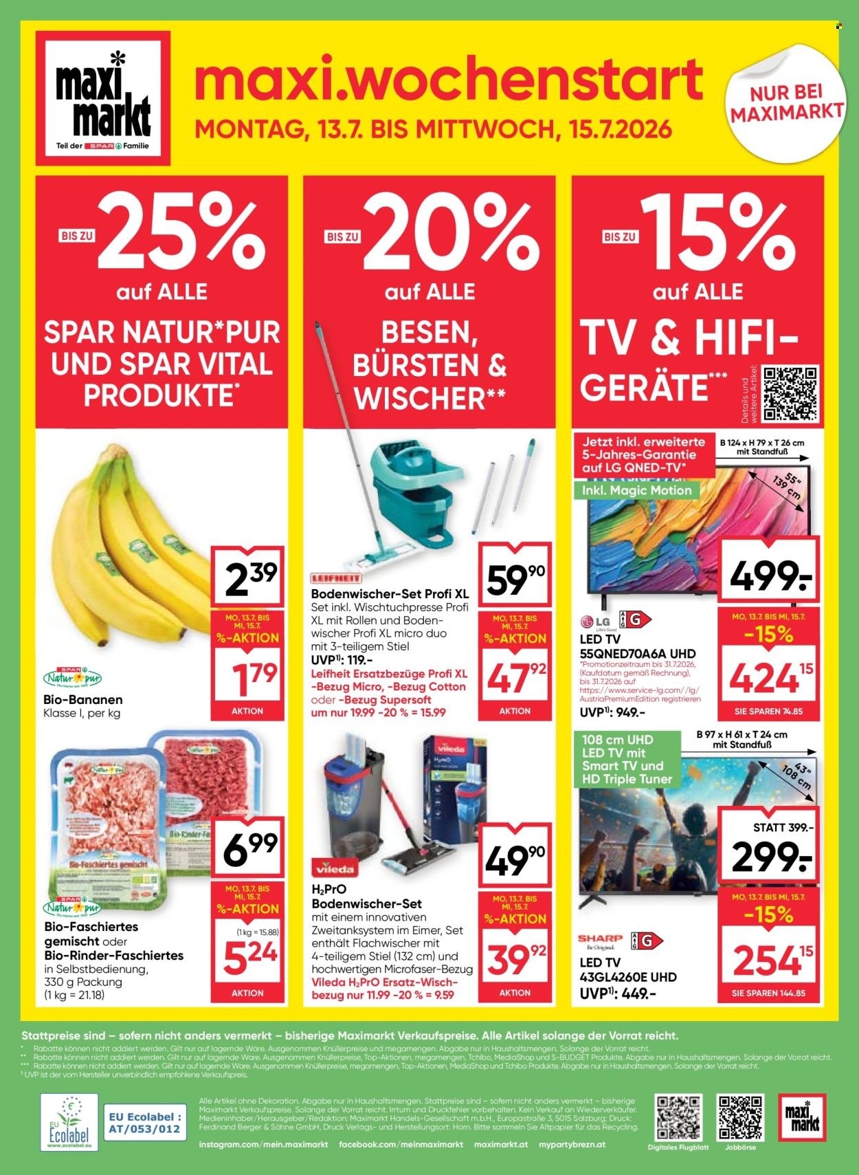 MAXIMARKT Flugblatt - Ab Donnerstag, 9.7.2026