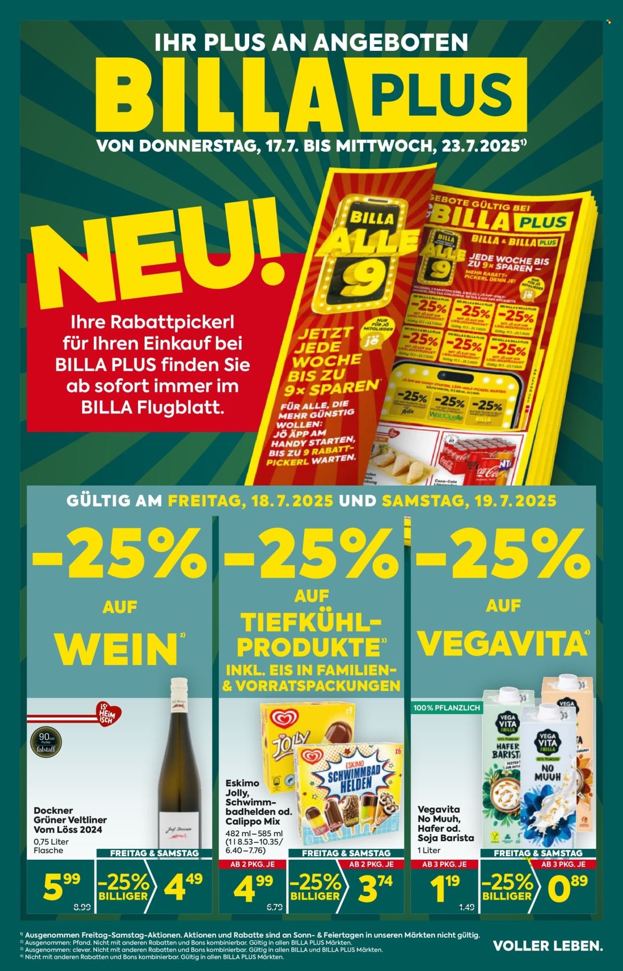 BILLA PLUS Flugblatt - Ab Donnerstag, 17.7.2025 (2025-07-17 - 2025-07-23) | 1