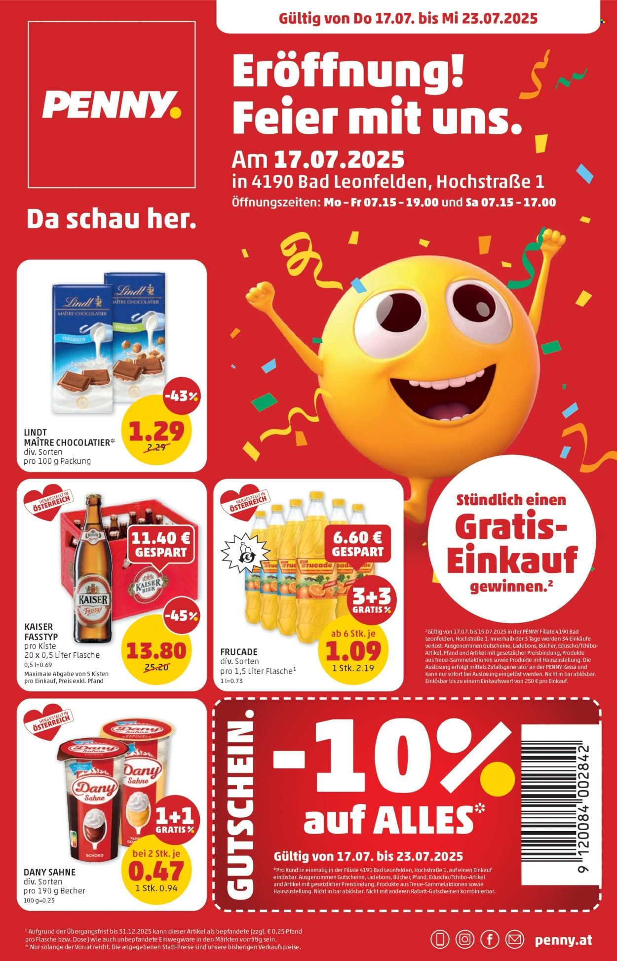 PENNY Flugblatt - Ab Donnerstag, 17.7.2025 (2025-07-17 - 2025-07-23) | 1