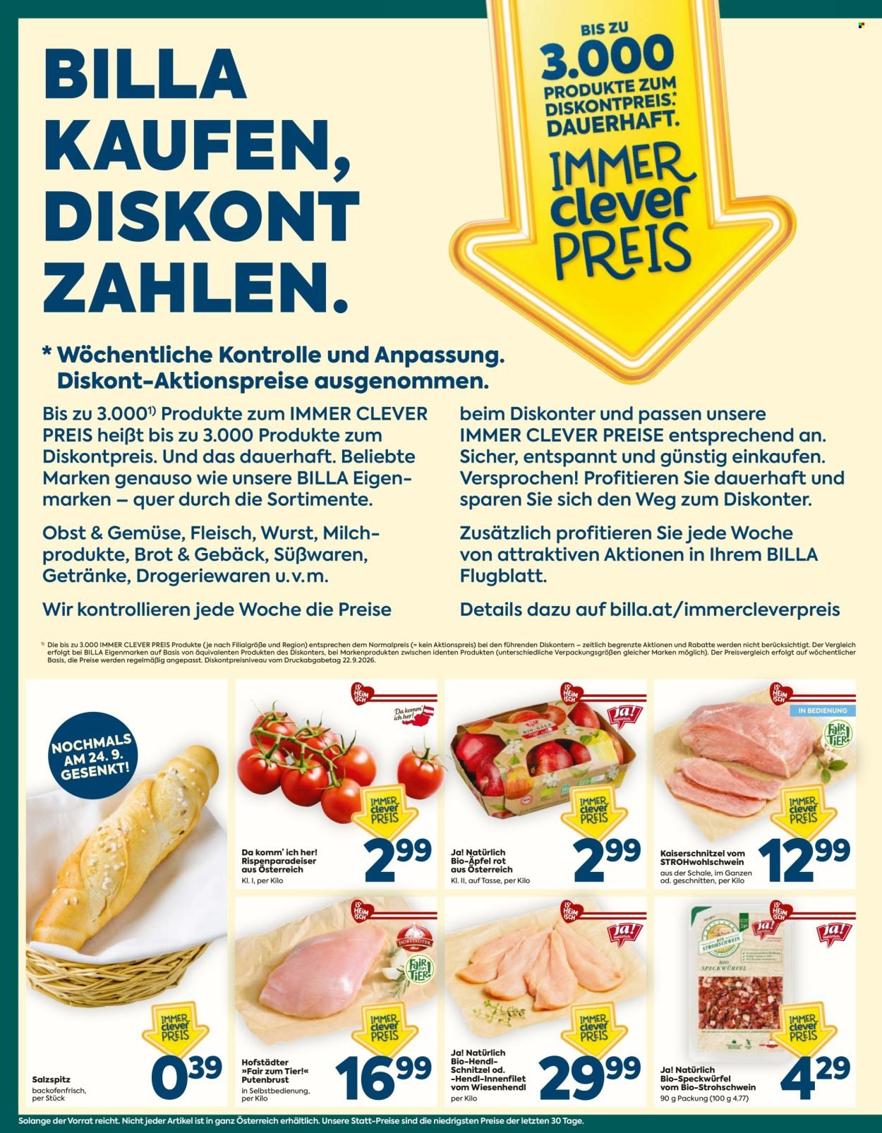 BILLA PLUS Flugblatt - Ab Donnerstag, 8.10.2026