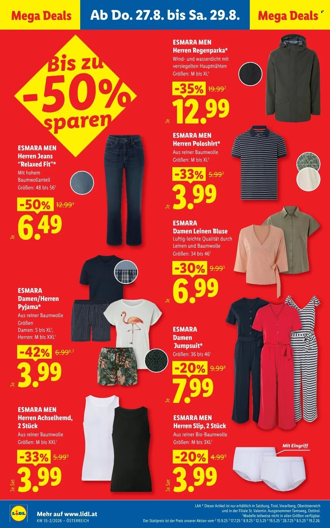 LIDL Flugblatt - Ab Donnerstag, 27.8.2026