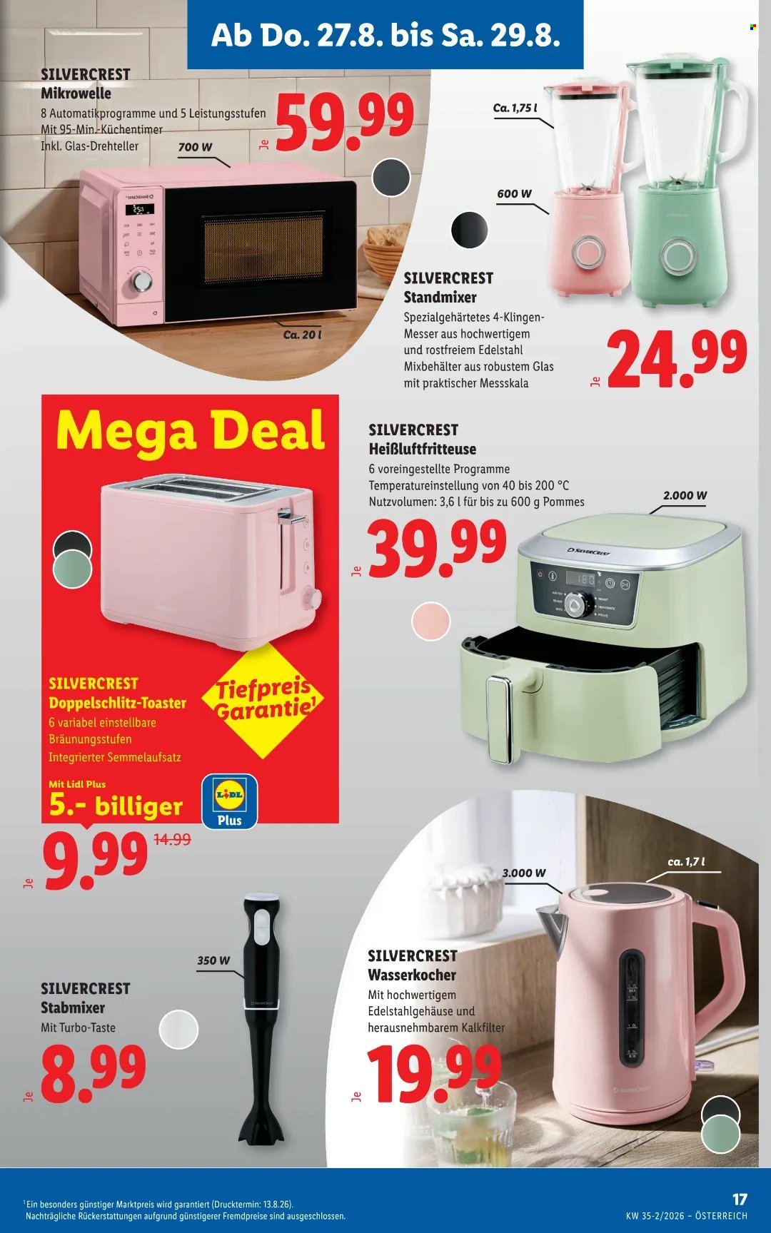 LIDL Flugblatt - Ab Donnerstag, 27.8.2026