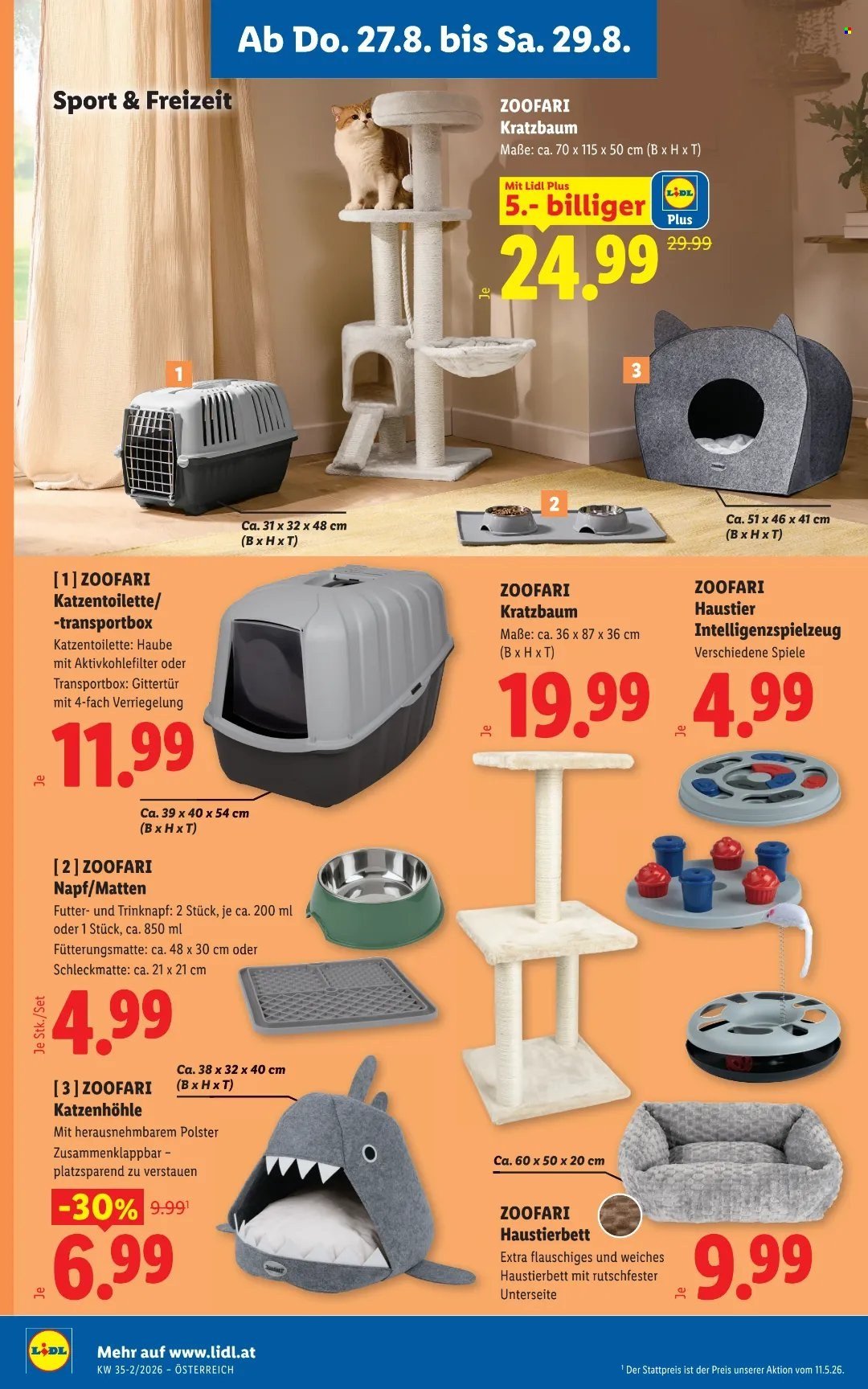 LIDL Flugblatt - Ab Donnerstag, 27.8.2026