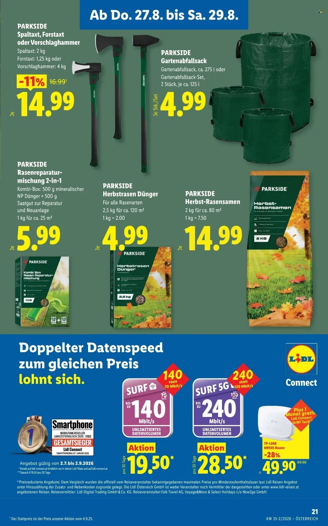 LIDL Flugblatt - Ab Donnerstag, 27.8.2026