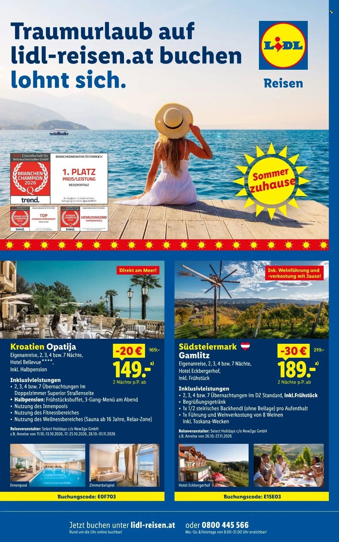 LIDL Flugblatt - Ab Donnerstag, 27.8.2026
