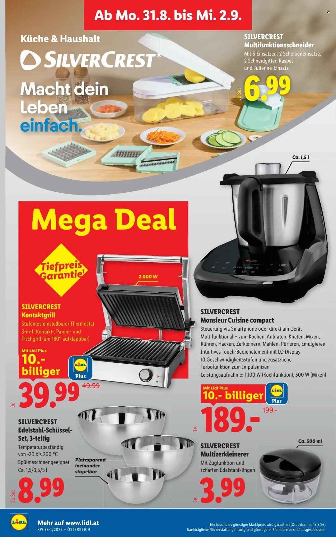 LIDL Flugblatt - Ab Donnerstag, 27.8.2026