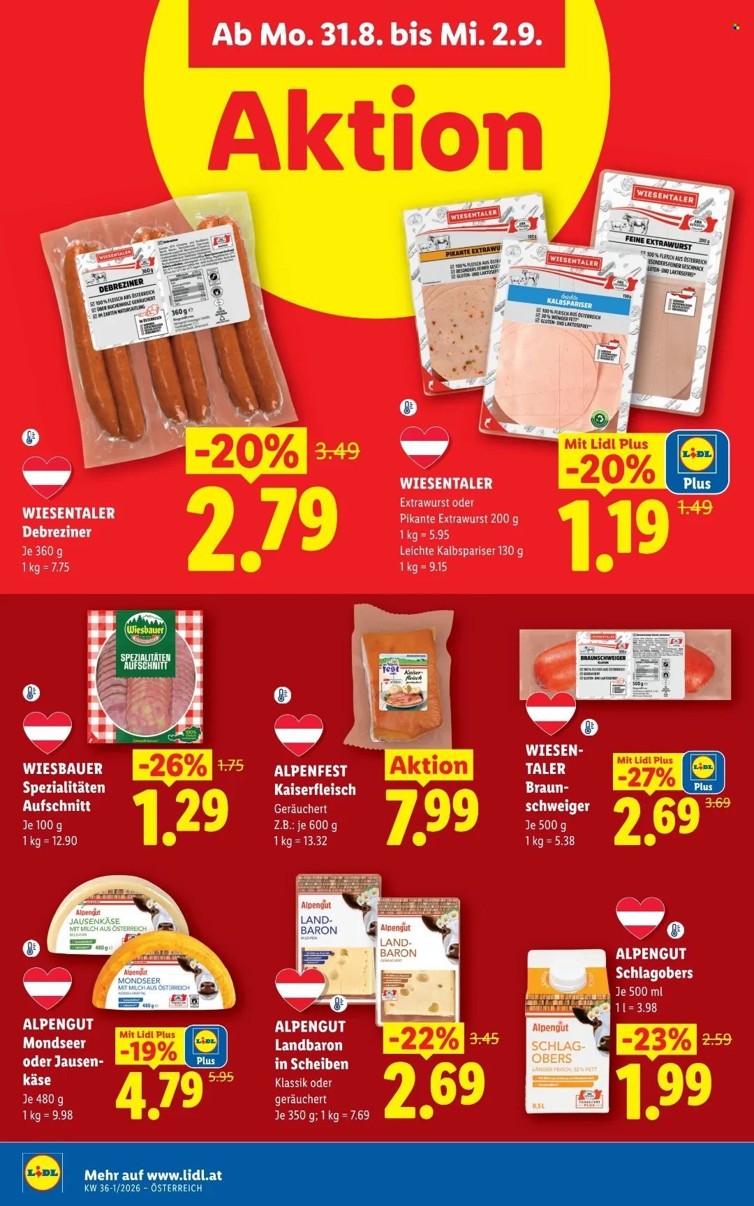 LIDL Flugblatt - Ab Donnerstag, 27.8.2026