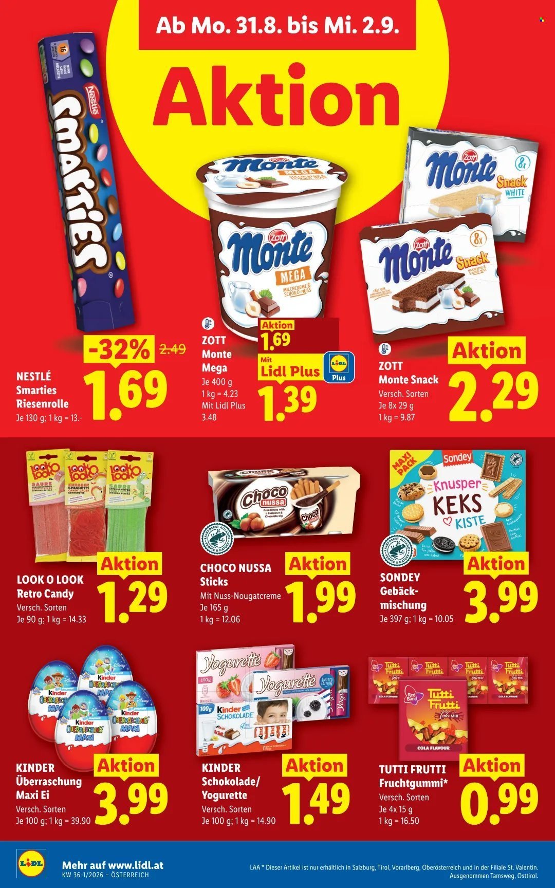 LIDL Flugblatt - Ab Donnerstag, 27.8.2026
