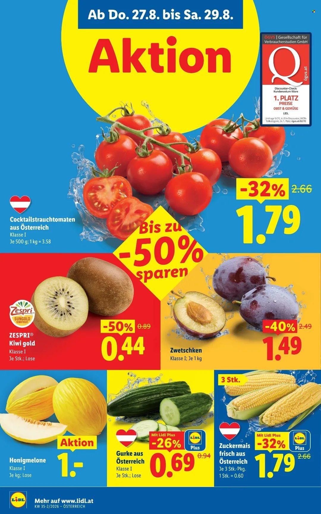 LIDL Flugblatt - Ab Donnerstag, 27.8.2026