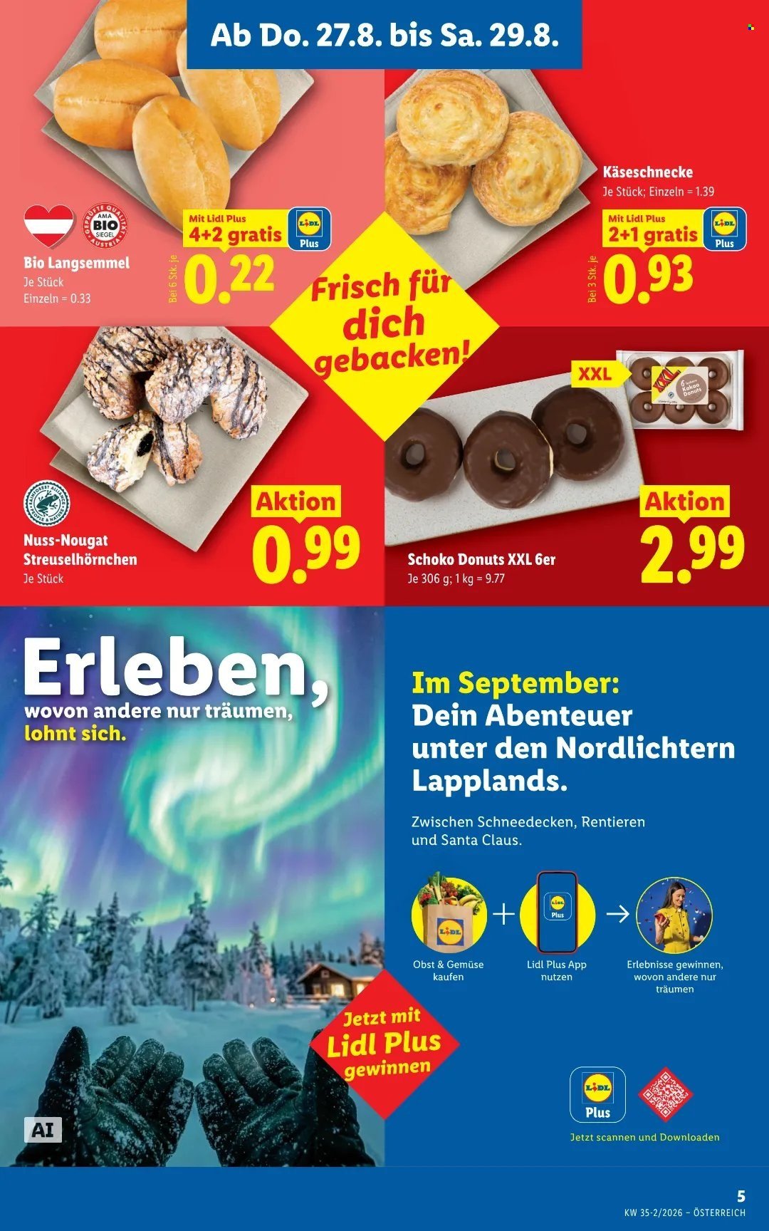 LIDL Flugblatt - Ab Donnerstag, 27.8.2026