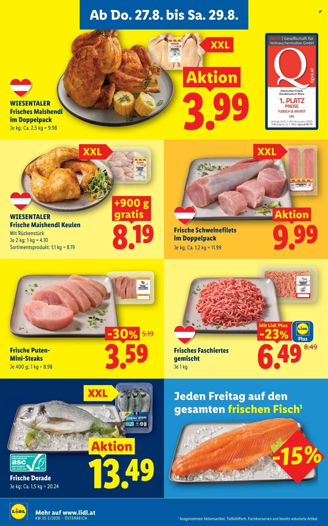 LIDL Flugblatt - Ab Donnerstag, 27.8.2026