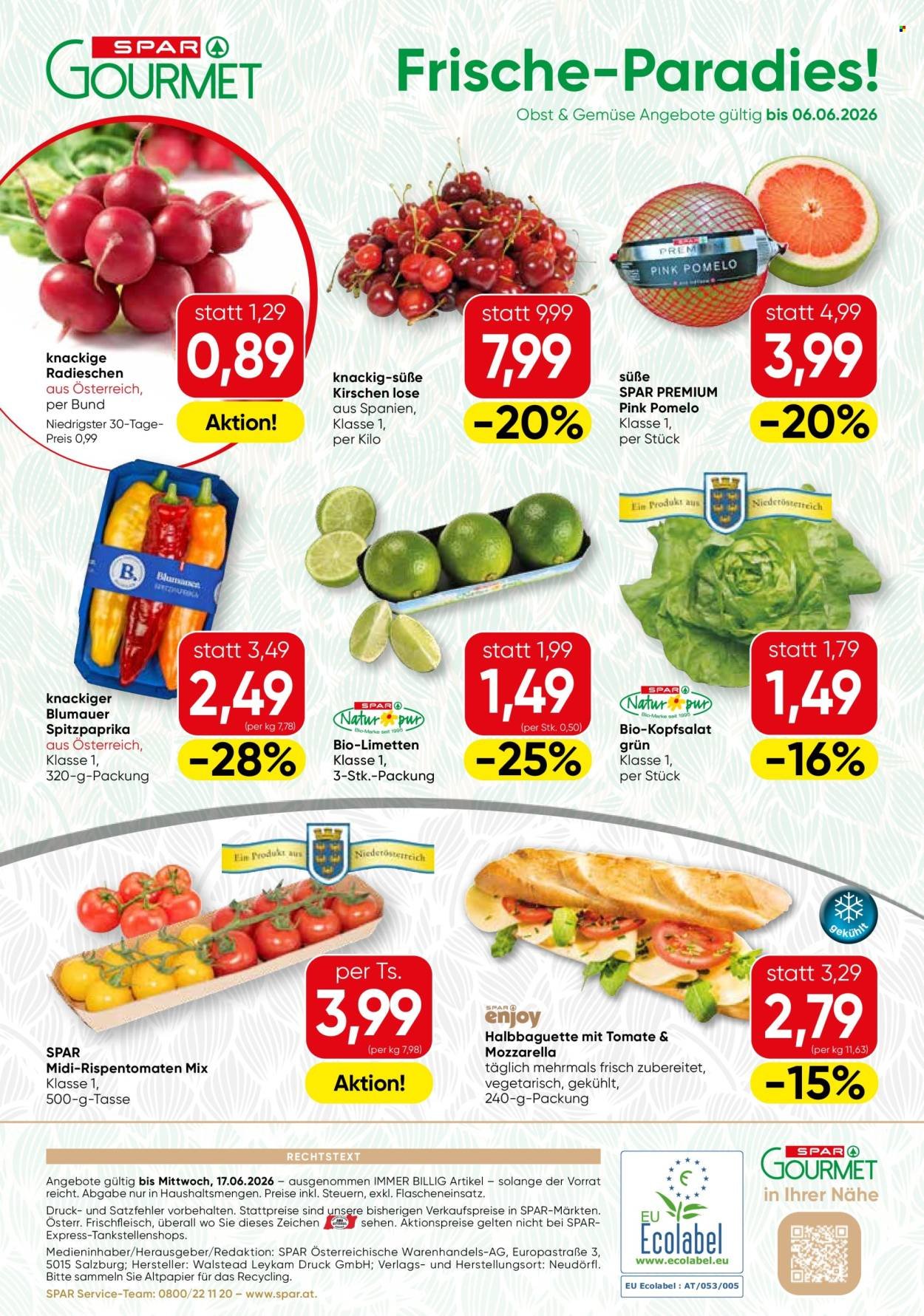 SPAR Flugblatt - Gourmet