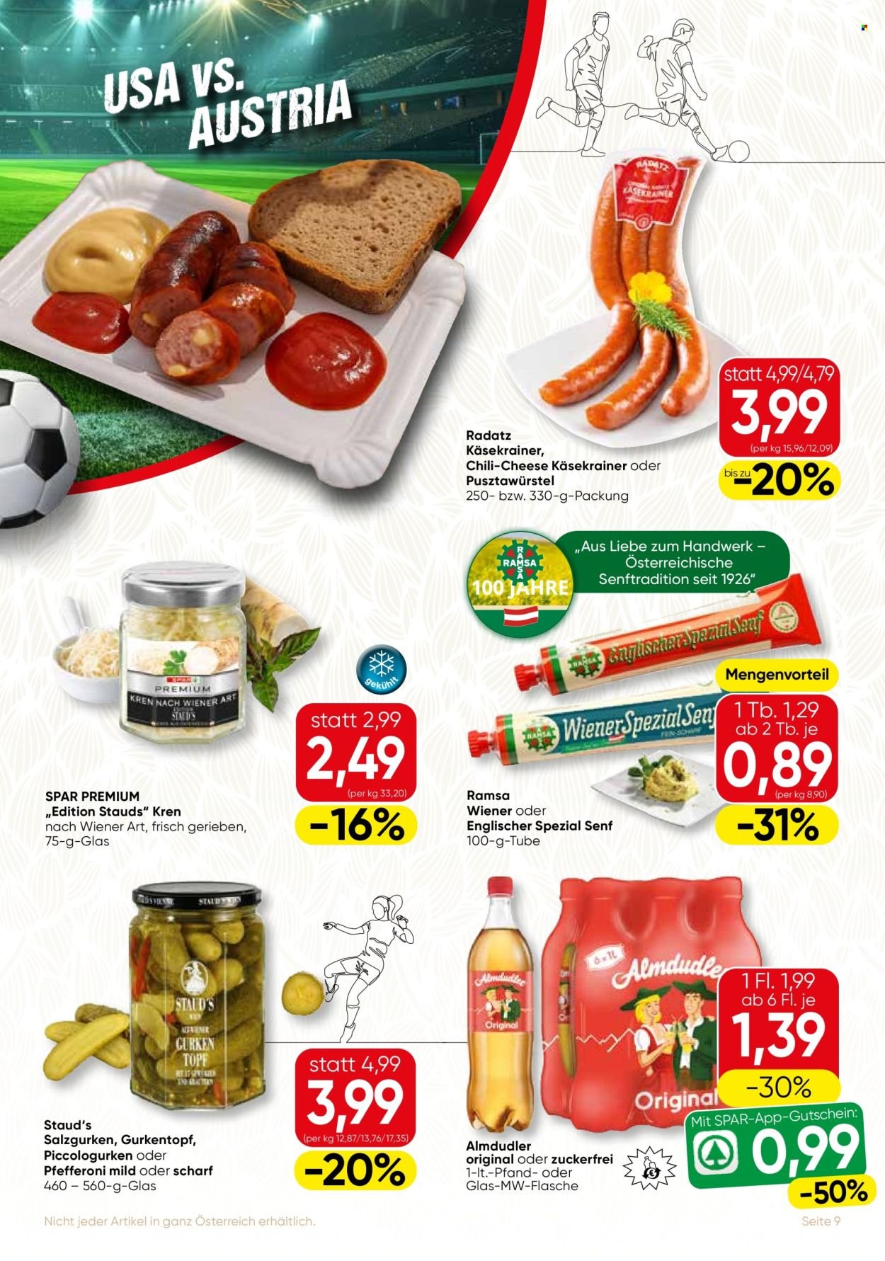 SPAR Flugblatt - Gourmet
