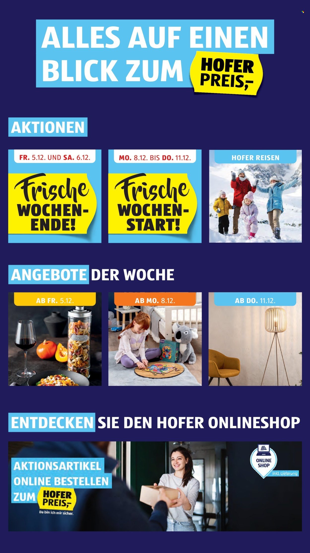 HOFER Flugblatt - Ab Freitag, 5.12.2025