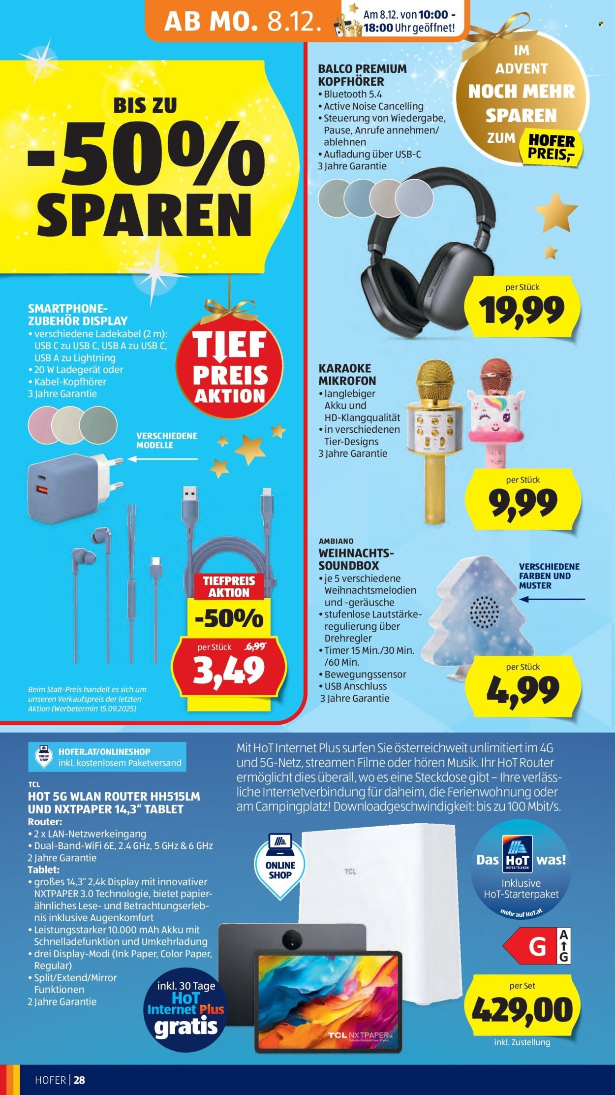 HOFER Flugblatt - Ab Freitag, 5.12.2025