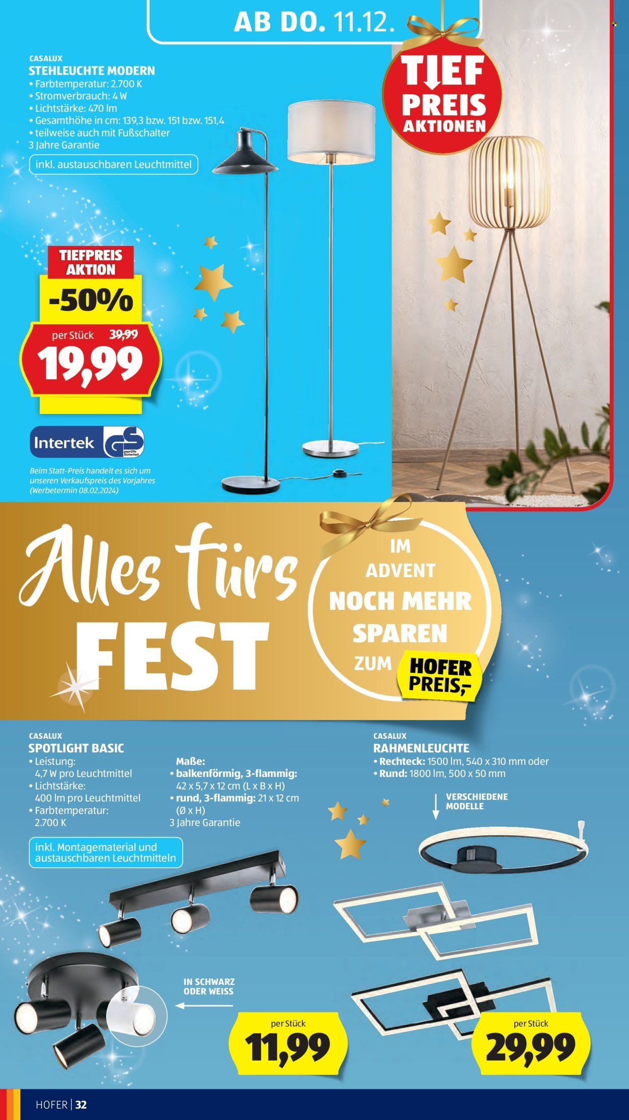 HOFER Flugblatt - Ab Freitag, 5.12.2025