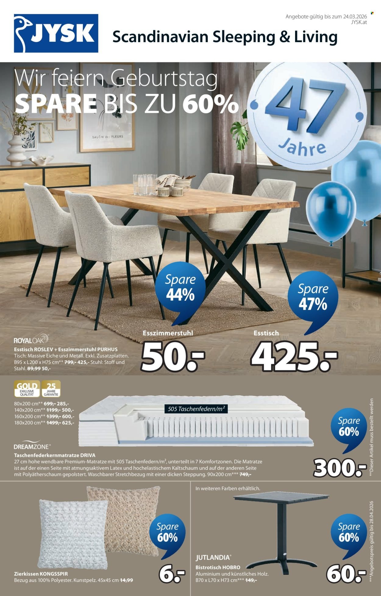 JYSK Flugblatt - Großartige Angebote (2026-03-18 - 2026-03-24) | 2