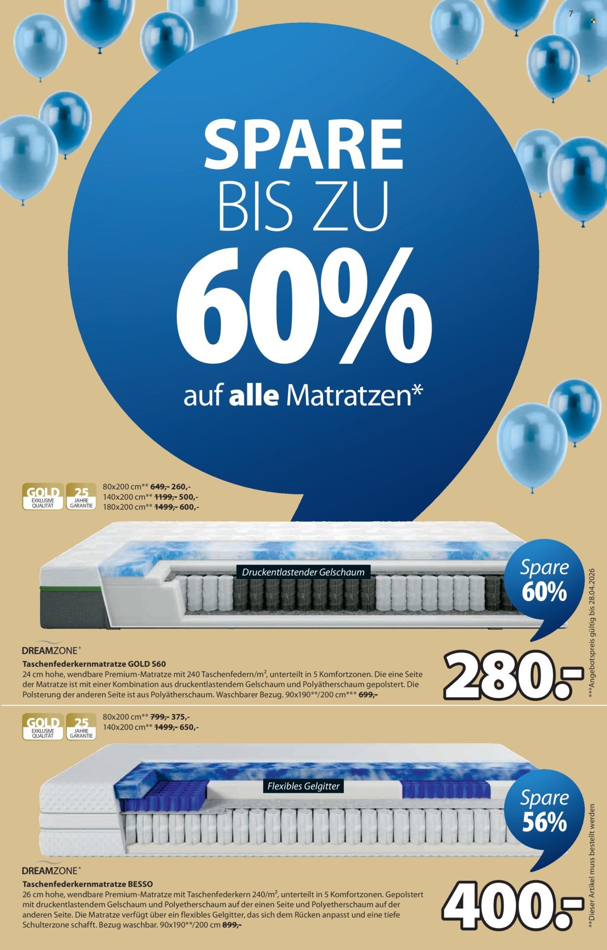 JYSK Flugblatt - Großartige Angebote (2026-03-18 - 2026-03-24) | 8