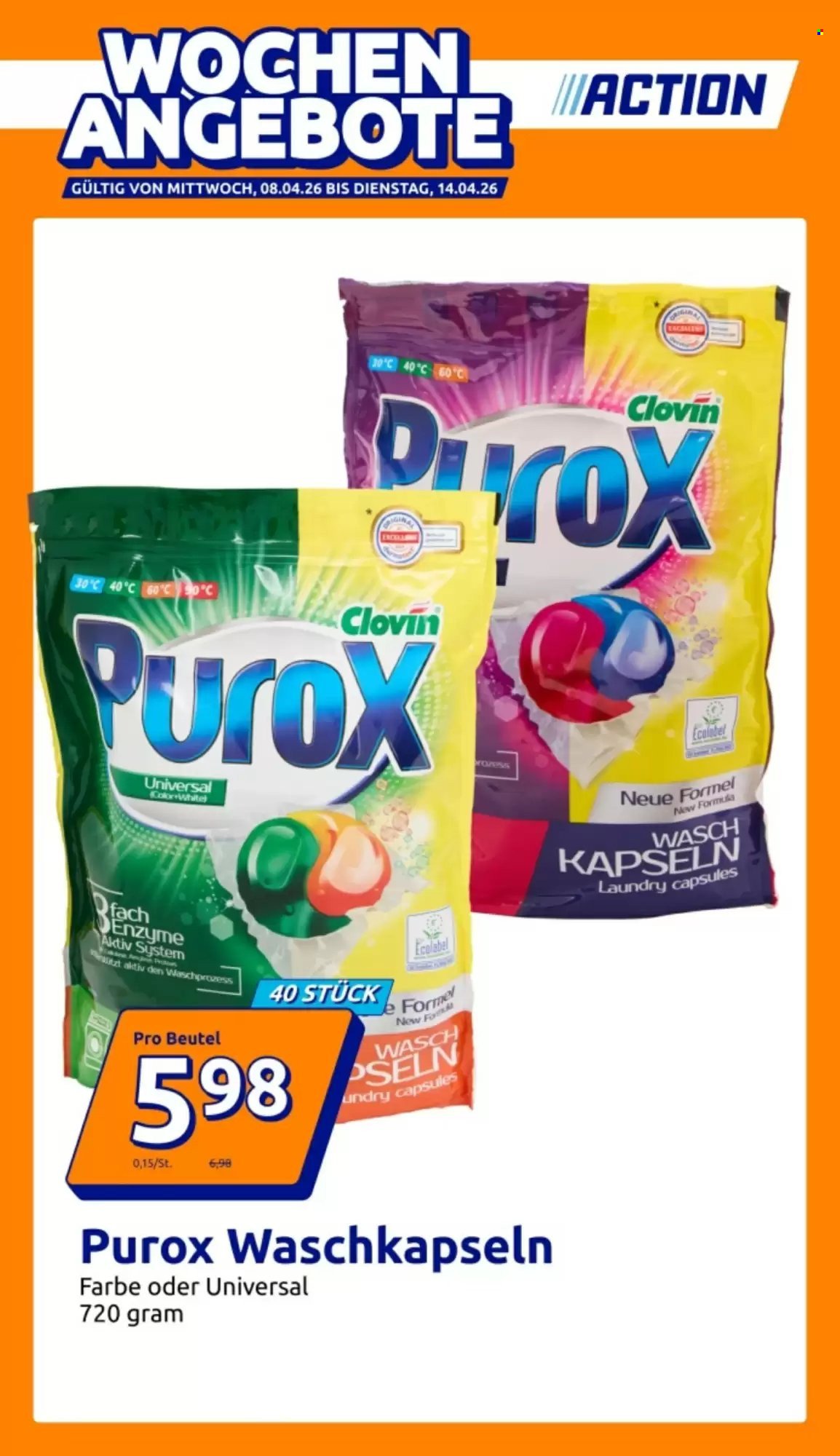 ACTION Flugblatt - Ab Mittwoch, 8.4.2026