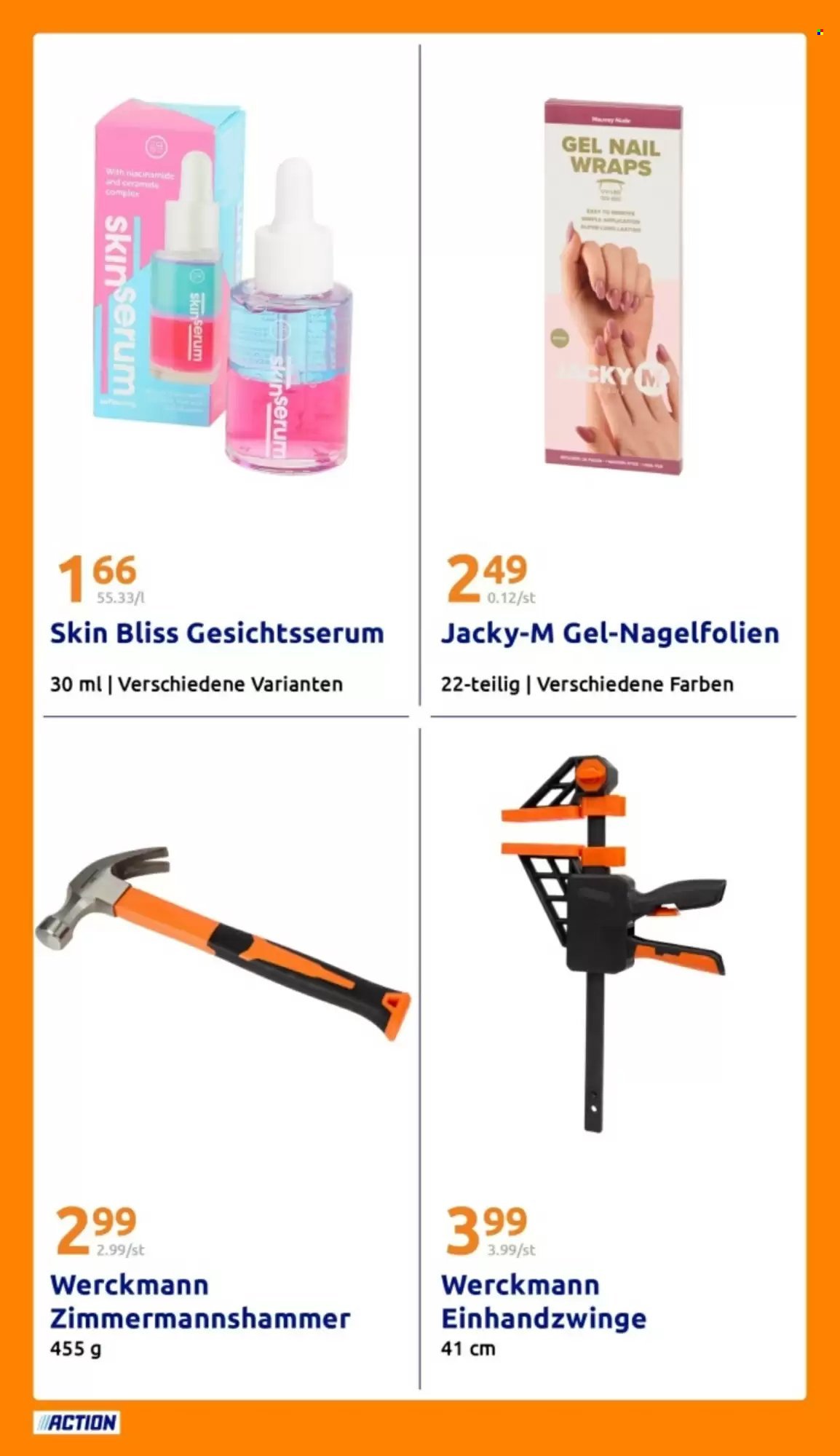 ACTION Flugblatt - Ab Mittwoch, 8.4.2026