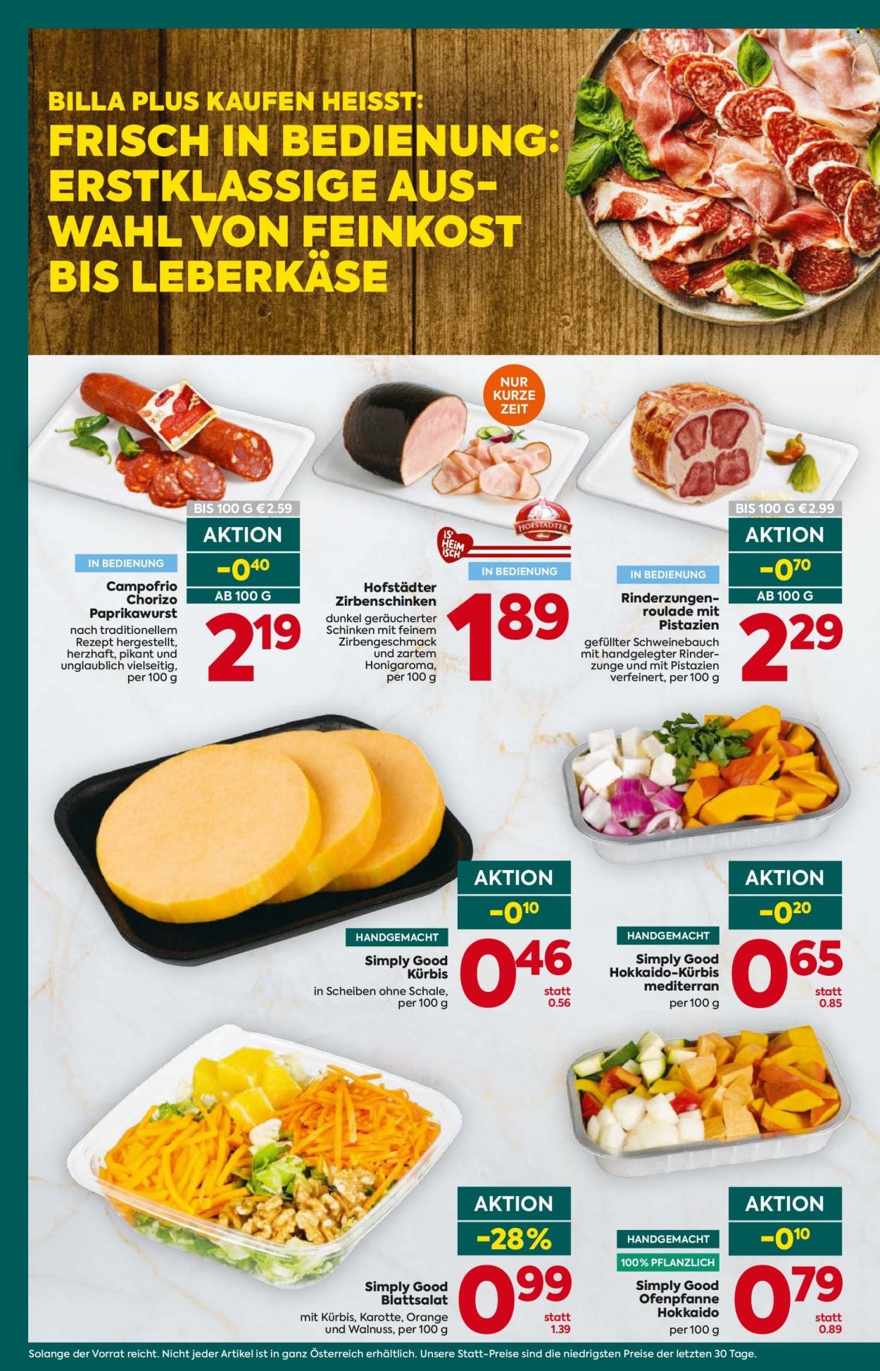 BILLA PLUS Flugblatt - Ab Donnerstag, 22.10.2026