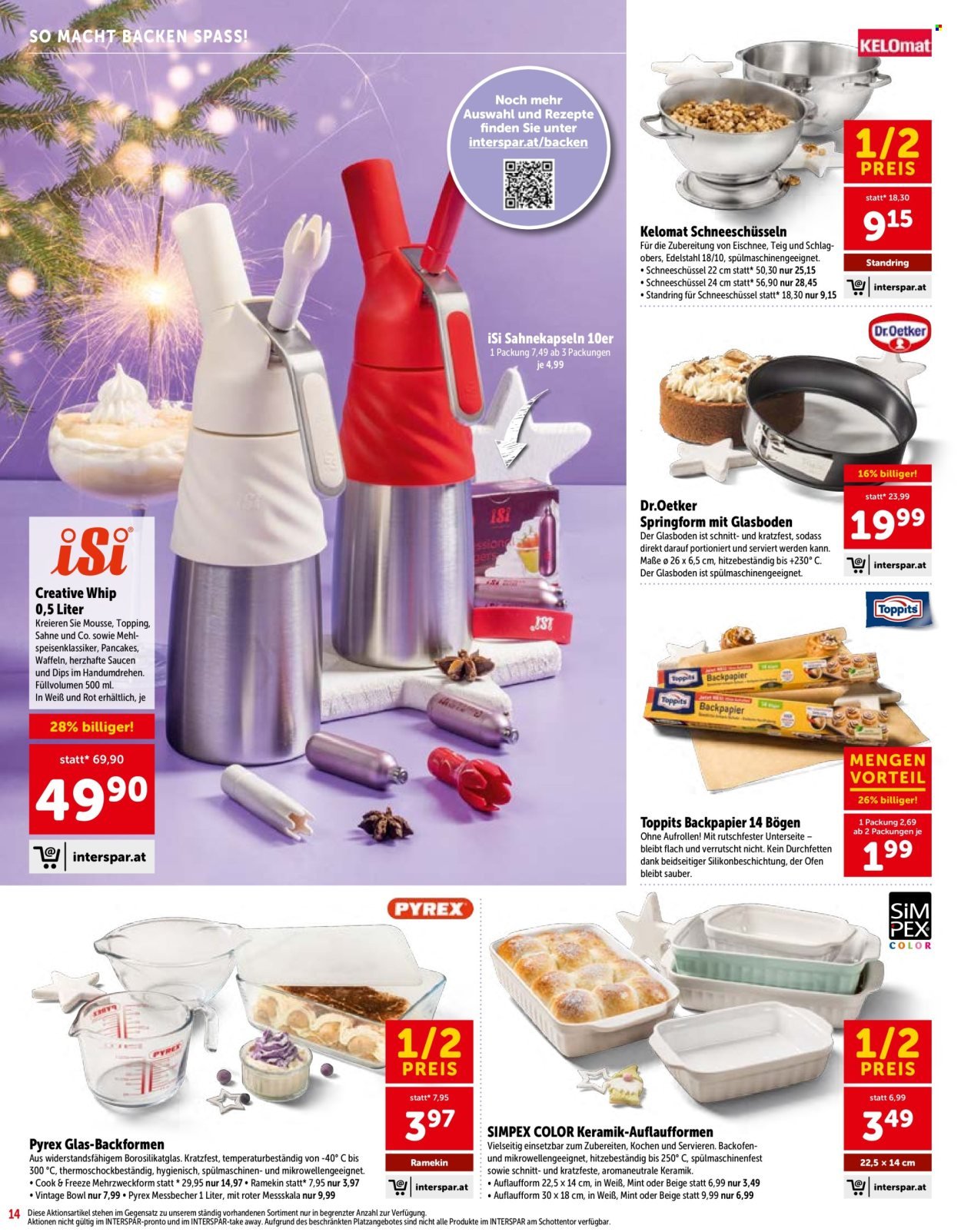 INTERSPAR Flugblatt - Ab Donnerstag, 1.10.2026