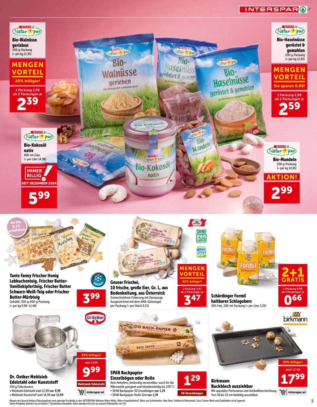 INTERSPAR Flugblatt - Ab Donnerstag, 1.10.2026