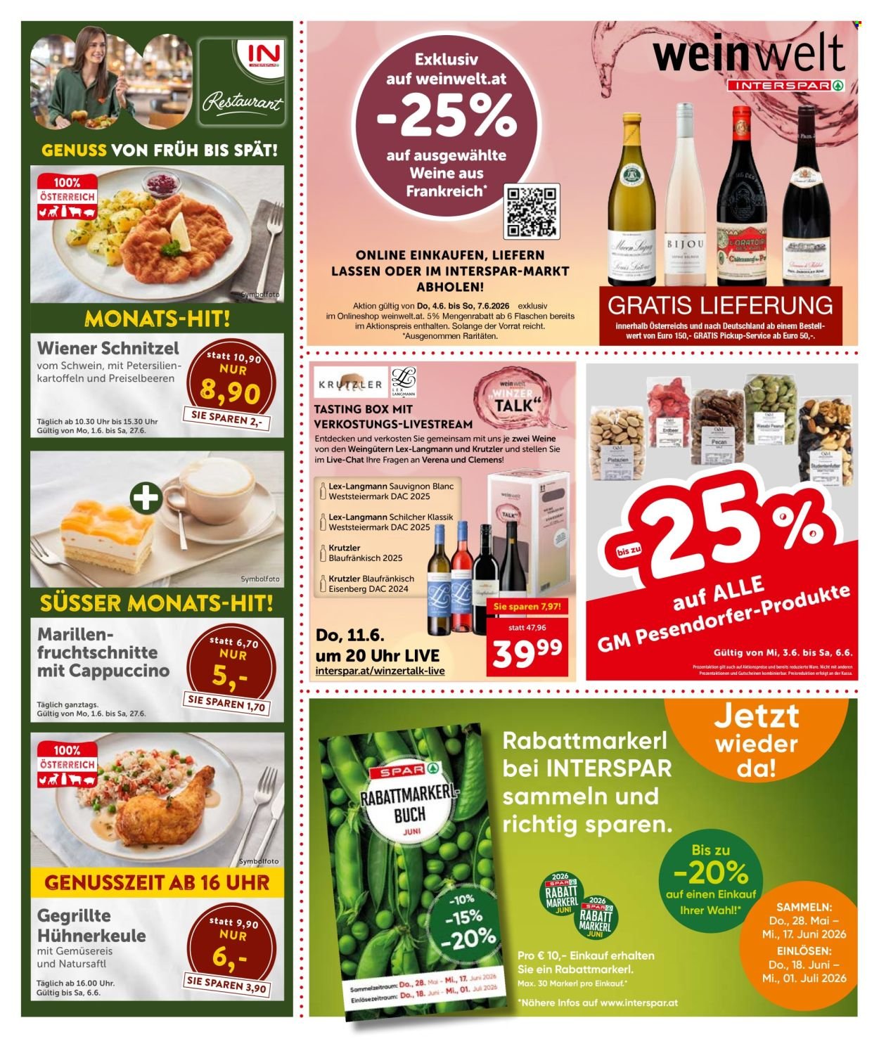 INTERSPAR Flugblatt - Ab Mittwoch, 3.6.2026