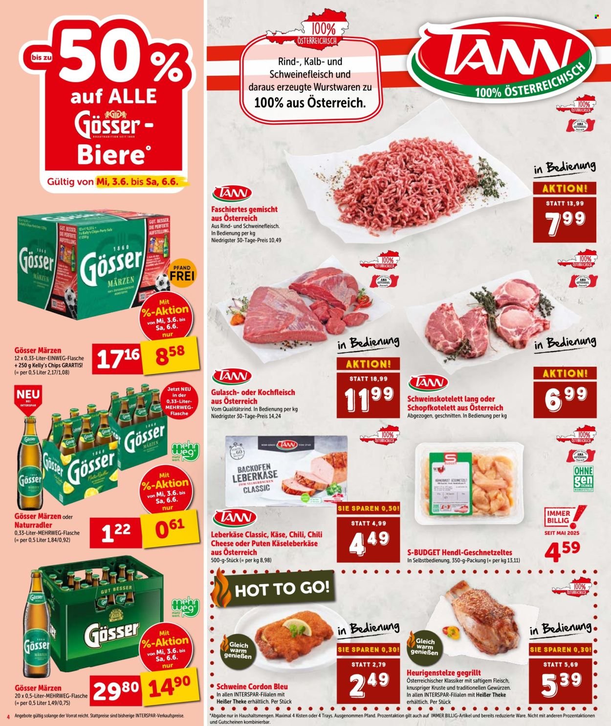 INTERSPAR Flugblatt - Ab Mittwoch, 3.6.2026