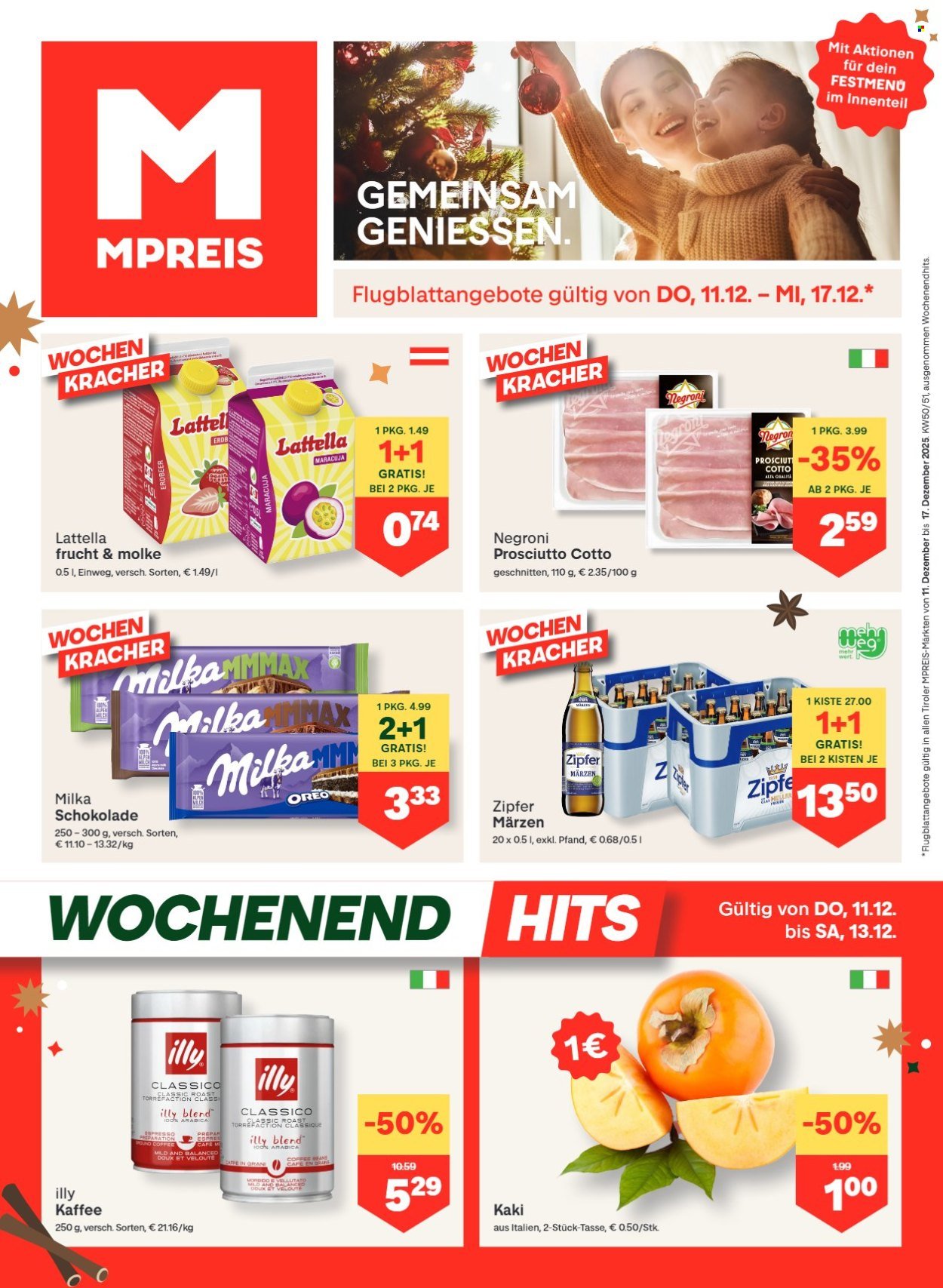 MPREIS Flugblatt - Ab Donnerstag, 11.12.2025