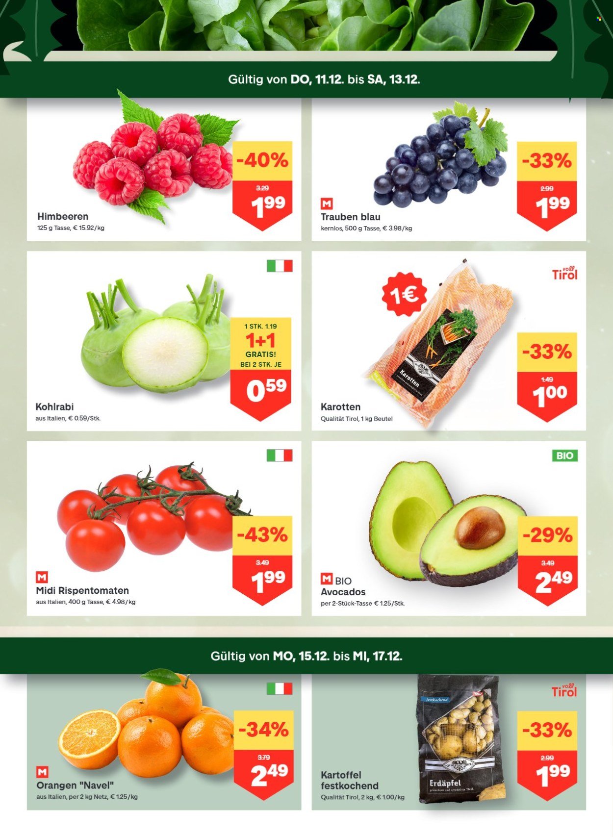 MPREIS Flugblatt - Ab Donnerstag, 11.12.2025