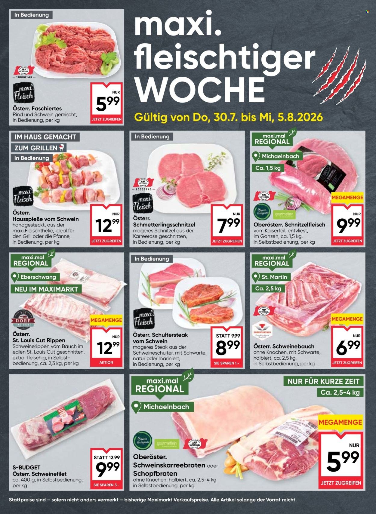 MAXIMARKT Flugblatt - Ab Donnerstag, 30.7.2026