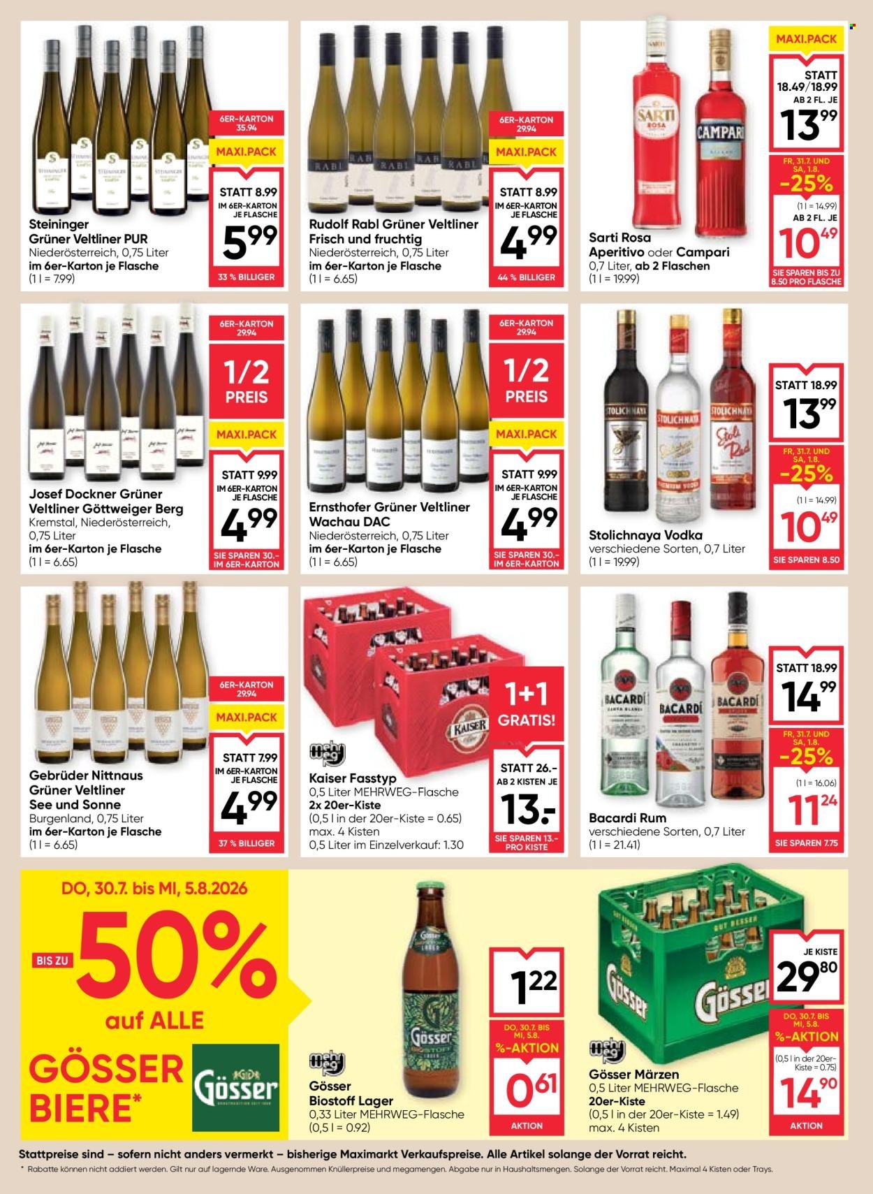 MAXIMARKT Flugblatt - Ab Donnerstag, 30.7.2026