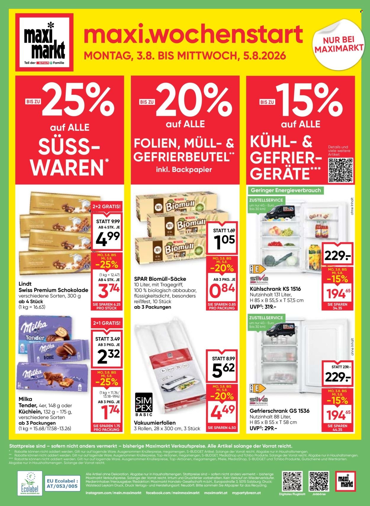 MAXIMARKT Flugblatt - Ab Donnerstag, 30.7.2026